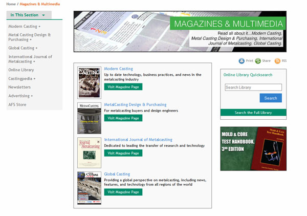 Magazines and Multimedia Screenshot