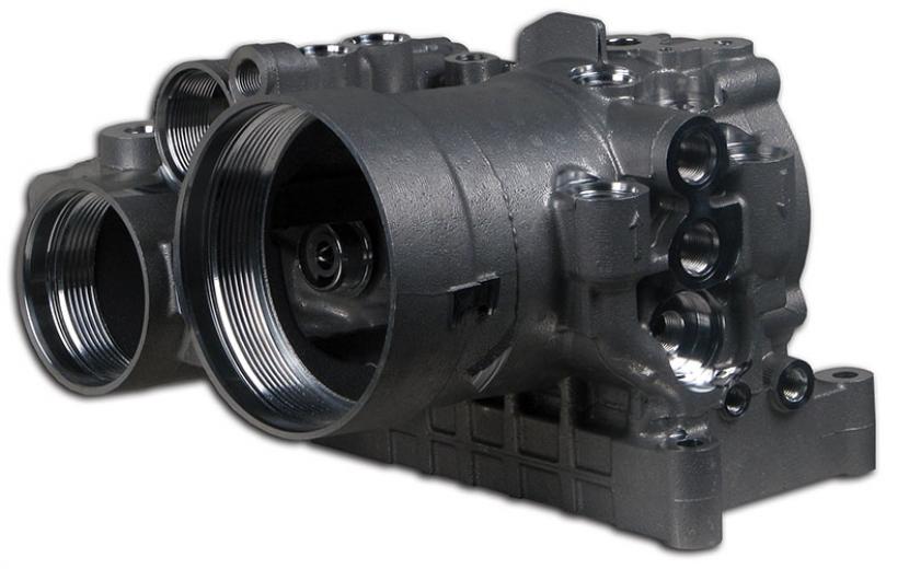 fuel filter housing